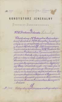 Wskutek odezwy J.W. Gubernatora Radomskiego z dnia 17 Kwietnia rb. N 2764 […]