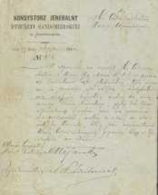 W odpowiedzi na raport JKs. Administratora z dnia 7/19 Marca rb. N 8 [&hellip;]