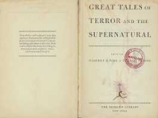 Great tales of terror and the supernatural