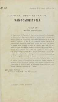 Ad impetrandam Dei Omnipotentis misericoriam in avertenda […]