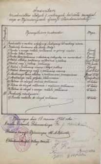 Inwentarz przedmiotów złotych i srebrnych kościoła parafjalnego w Wyśmierzycach djecezji Sandomierskiej