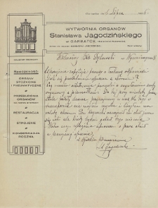 Uprzejmie zapytuje prosząc o łaskawą odpowiedź jak się przedstawia sprawa z chórem?