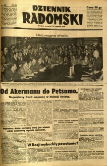 Dziennik Radomski, 1941, R. 2, nr 145
