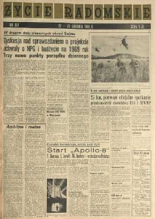 Życie Radomskie, 1968, nr 307