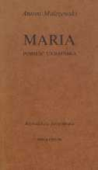 Maria : powieść ukraińska
