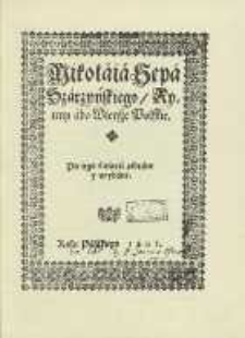 Rytmy abo Wiersze polskie