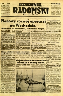 Dziennik Radomski, 1941, R. 2, nr 157