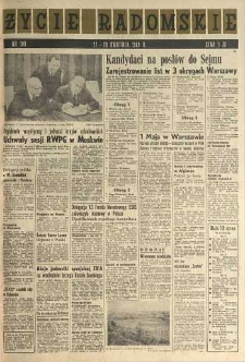 Życie Radomskie, 1969, nr 100