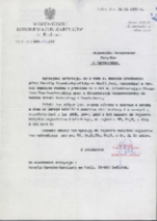 Uprzejmie informuję, że w 1986 r. została przekazana przez Parafię Rzymsko-Katolicką we Wsoli /woj. radomskie/ w formie depozytu rzeźba […]