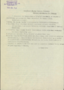 W odpowiedzi na Wasze pismo z 1991.2.5 komunikuję że wszystkie konserwacje […]