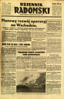 Dziennik Radomski, 1941, R. 2, nr 172