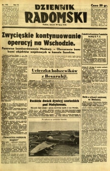 Dziennik Radomski, 1941, R. 2, nr 173