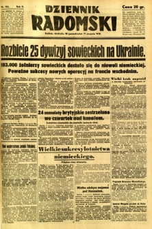 Dziennik Radomski, 1941, R. 2, nr 184
