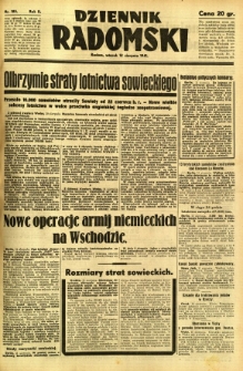 Dziennik Radomski, 1941, R. 2, nr 185