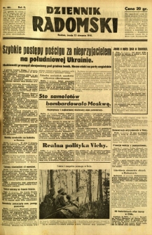 Dziennik Radomski, 1941, R. 2, nr 186