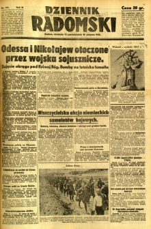 Dziennik Radomski, 1941, R. 2, nr 190