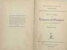 The complete works of Rabelais : the five books of Gargantua and Pantagruel