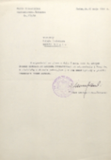 [Zezwolenie na odprawienie 4 Mszy św.]