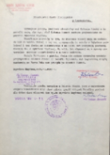 [Prośba o przydzielenie wsi Kolonia Piaski do parafii Dąbrówka Nagórna]