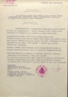 Decyzja […] Zezwalam Ks. T. Morawskiemu – Proboszczowi Rzymsko-Katolickiej Parafii we Wsoli na zorganizowanie i odbycie procesji BOŻEGO CIAŁA w dniu 1987-06-18 […]