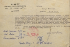 [Dekret biskupa Jana Kantego Lorka] [Inc.:] Uwzględniając prośbę mieszkańców Kolonii Owadów i w oparciu o zdanie zainteresowanych księży […]