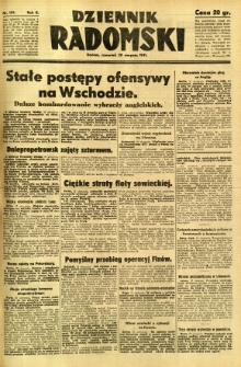 Dziennik Radomski, 1941, R. 2, nr 199