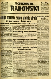 Dziennik Radomski, 1941, R. 2, nr 210