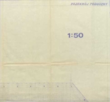 Jedlińsk. Kościół. Przekrój podłużny