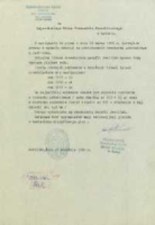 W nawiązaniu do pisma z dnia 24 marca 1980 r. uprzejmie proszę o wydanie decyzji na powiększenie terenu cmentarza grzebalnego w Jedlińsku […]