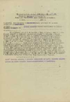 Decyzja nr PBG III-3114/22/68 Wydziału Rolnictwa i Leśnictwa Prezydium Powiatowej Rady Narodowej w Radomiu