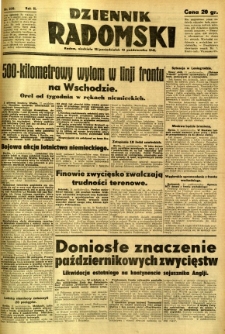 Dziennik Radomski, 1941, R. 2, nr 238