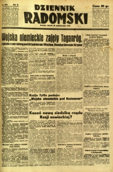 Dziennik Radomski, 1941, R. 2, nr 245