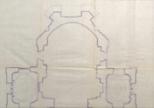 Jedlińsk. Kościół parafialny. Rzut II na wys. pierwszych okien