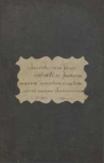 Inventarium fundi instructi in Jankovice unacum descriptione completa parochianorum Jankovicensium d. 12 Febr. 1895 anni