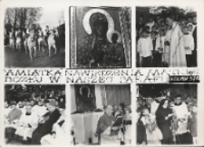 Pamiątka Nawiedzenia Matki Bożej w naszej parafii Jedlińsk 3.X.72 [4.X]