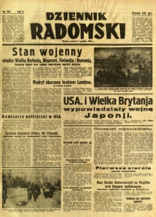 Dziennik Radomski, 1941, R. 2, nr 287
