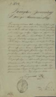 Powziąwszy wiadomość tak z Rapportu JX. Teofila Jakubowskiego Administratora Kościoła parafialnego w Wsoli […]