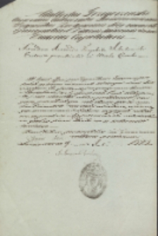 Ut liceat Ipsi per depositum examen pro habili […]