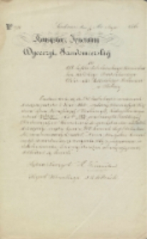 W zastosowaniu się do § 43 Instrukcyi o zamianach dziesięcin […]