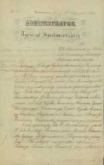 Spełniając Reskrypt Wysokiej Kommisyi Rządowej Spraw Wewnętrznych i Duchowych […]