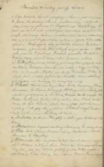 Inwentarz kościelny parafii Kaszów