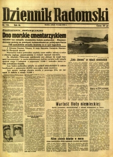Dziennik Radomski, 1942, R. 3, nr 113