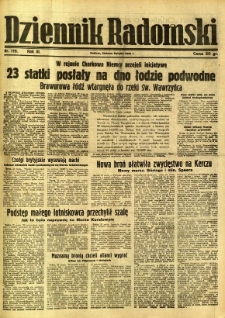 Dziennik Radomski, 1942, R. 3, nr 119