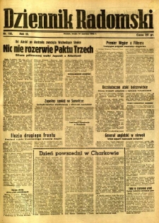 Dziennik Radomski, 1942, R. 3, nr 132