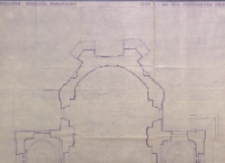 Jedlińsk. Kościół parafialny. Rzut II - na wysokości pierwszych okien