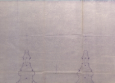 Jedlińsk. Kościół parafialny. Przekrój poprzeczny