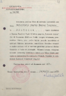 Annuentes precibus Rectoris ecclesiae paroecialis sub titulo Nativitatis Beatae Mariae Virginis in Blotnica […]