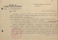 W związku z pismem z dnia 14.XII.68 r. niniejszym udzielam zezwolenia na odprawianie Mszy św. wieczorowej […]