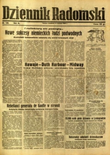 Dziennik Radomski, 1942, R. 3, nr 136