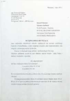 Wstępna opinia dotycząca stanu zachowania obiektów znajdujących się wewnątrz parafialnego kościoła w Starej Błotnicy […]